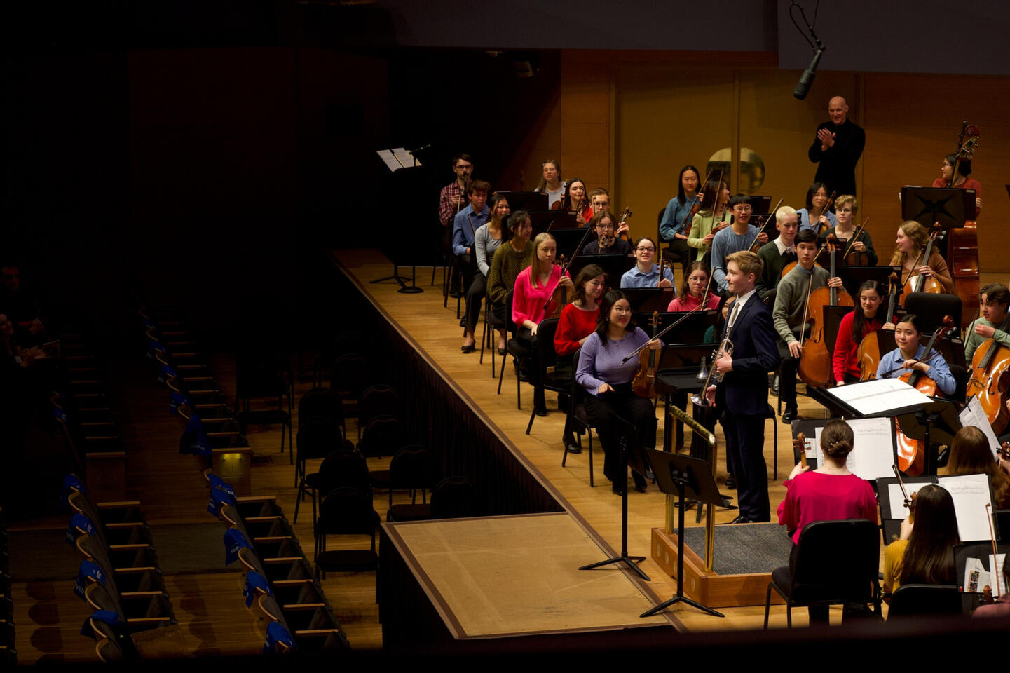 Tomasi with GTCYS '24, photo by Andrea Paulet
