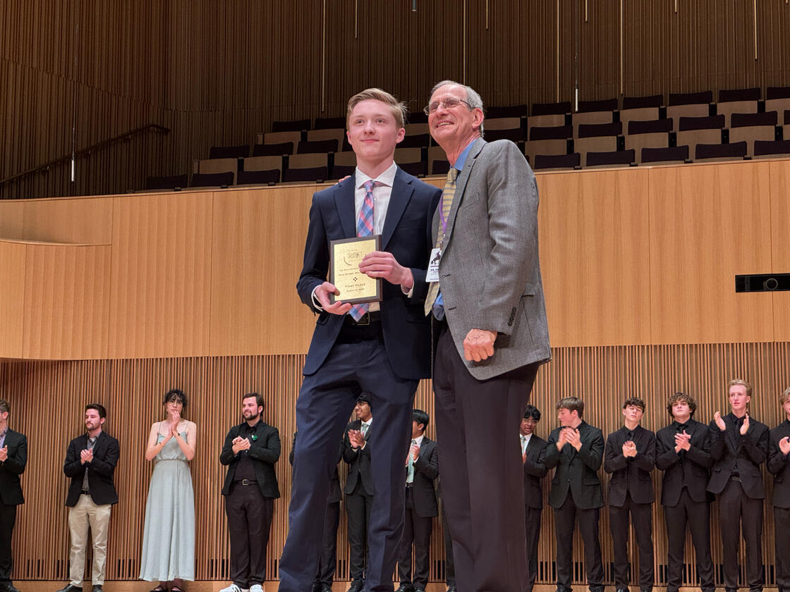 NTC '25, Winner, with Dr. Edelbrock